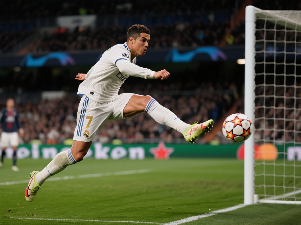 巨星闪耀：能力与压力的碰撞
作为皇马的